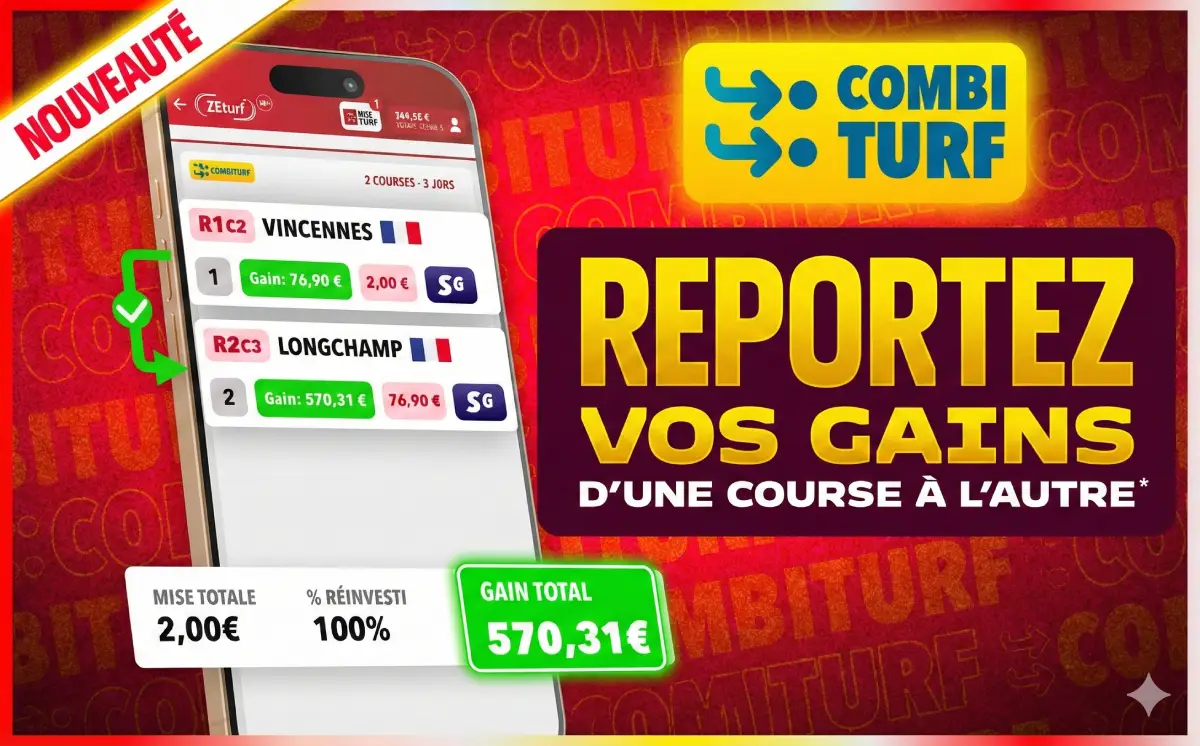 image Révolution sur le Ticket : ZEturf Lance le CombiTurf, le Pari qui va Faire Ruisseler vos Gains !