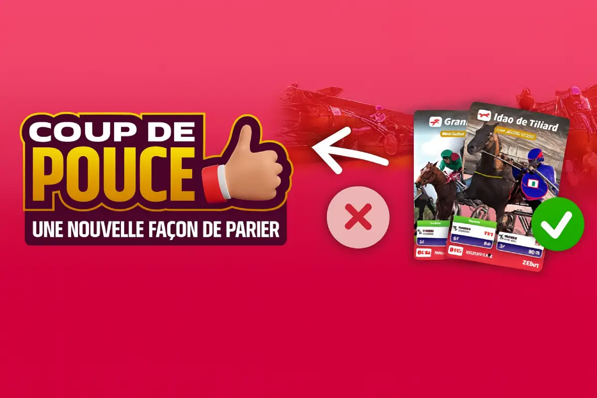 image Coup de Pouce : swiper pour gagner , la nouvelle fonctionnalité de l'app Zeturf