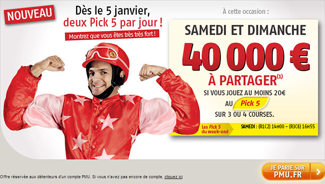 image PMU, Betclic, ZEturf, Genybet : les offres hippiques du week-end