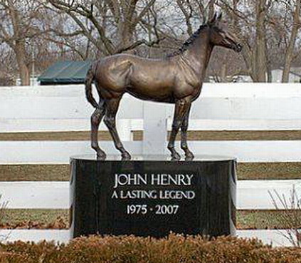 Statut de John Henry, le rêve américain du Self Made Horse