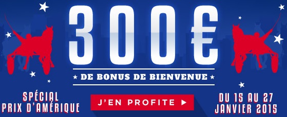 300 euros de bonus sur Leturf.fr