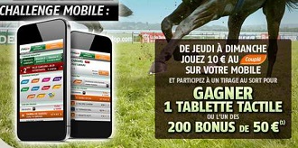 Participez au Challenge Mobile sur PMU.fr.