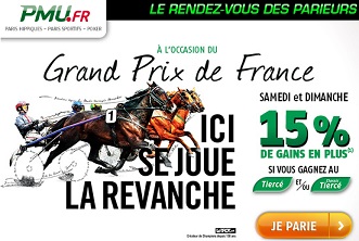 image Les offres turf du Grand Prix de France 2014