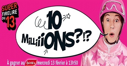 image QuintÃ© + : Super Tirelire de 10 millions d'euros