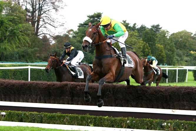 image Prix Orcada et HÃ©ros XII en steeple Ã  Auteuil