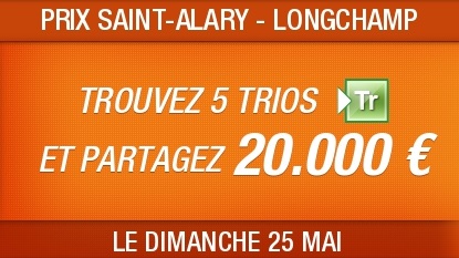 20.000 euros à gagner sur Zeturf