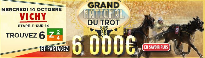 image GNT : 6.000 euros à partager sur ZEturf