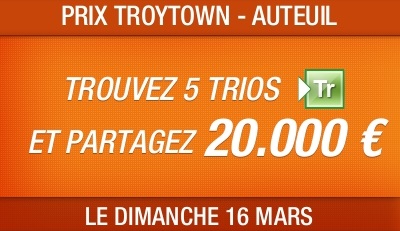 Zeturf : 20.000 euros à gagner